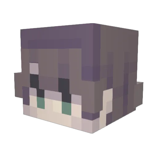 j0hnhunter Minecraft avatar head, 3D render