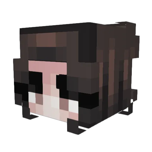 j0r0sie Minecraft avatar head, 3D render