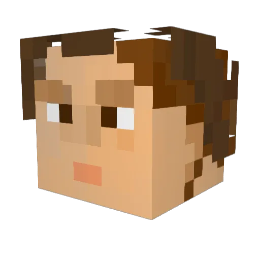 j0seph52 Minecraft avatar head, 3D render