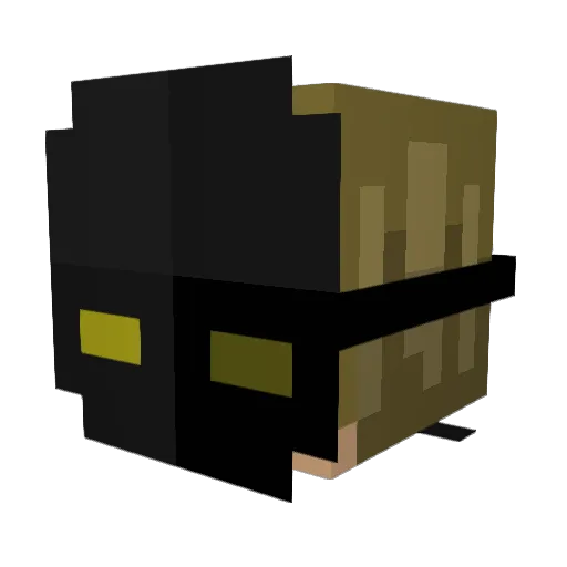 j0shua3 Minecraft avatar head, 3D render