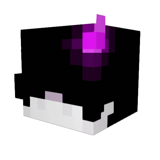 j179 Minecraft avatar head, 3D render