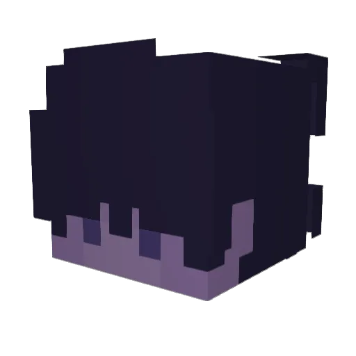 j1cx1 Minecraft avatar head, 3D render