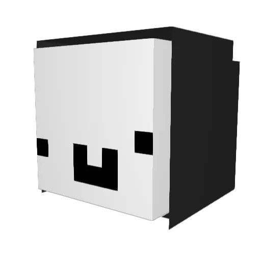 j1n0924 Minecraft avatar head, 3D render