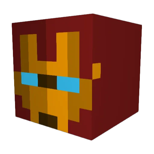 j2mey123 Minecraft avatar head, 3D render