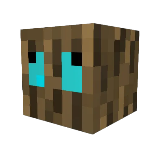 j2thebird Minecraft avatar head, 3D render
