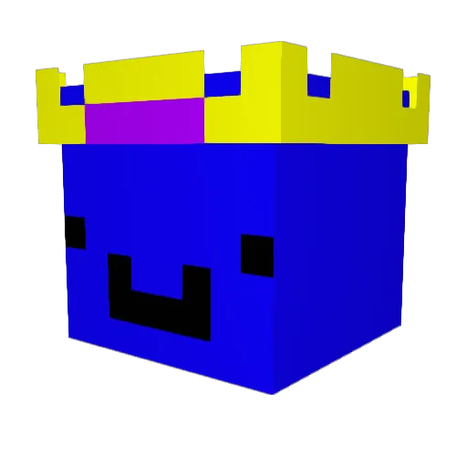 j3bu555 Minecraft avatar head, 3D render