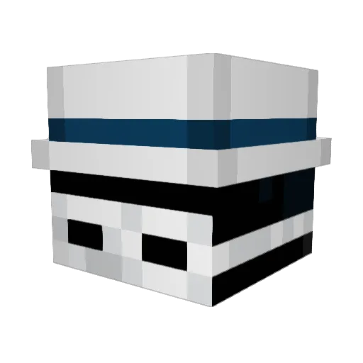 j3r0me06 Minecraft avatar head, 3D render