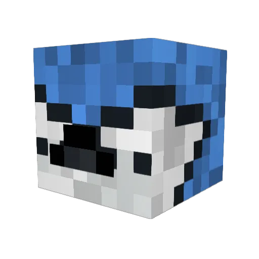 j44ckrad Minecraft avatar head, 3D render