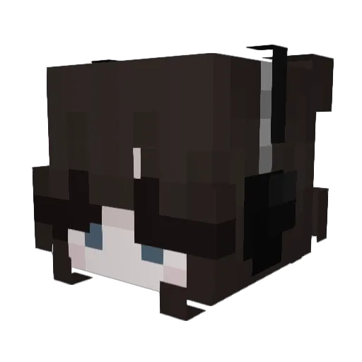 j4cey Minecraft avatar head, 3D render