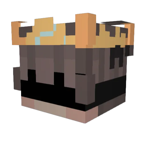 j4ckoo Minecraft avatar head, 3D render