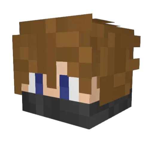j4cy Minecraft avatar head, 3D render