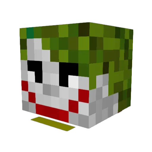 j56565678 Minecraft avatar head, 3D render