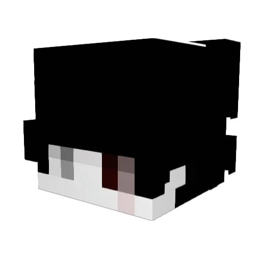 j5hann Minecraft avatar head, 3D render
