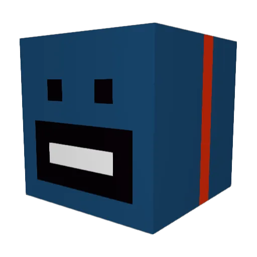 j6sper Minecraft avatar head, 3D render