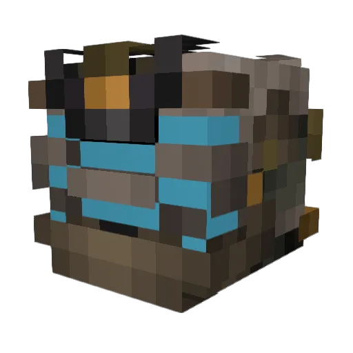 j9nuk Minecraft avatar head, 3D render