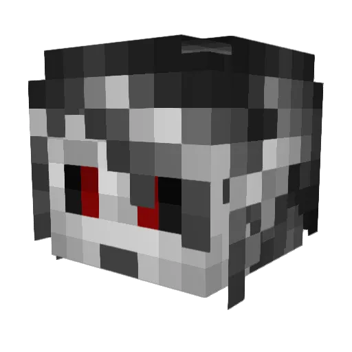 jCyreX Minecraft avatar head, 3D render