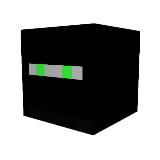 jD07 Minecraft avatar head, 3D render
