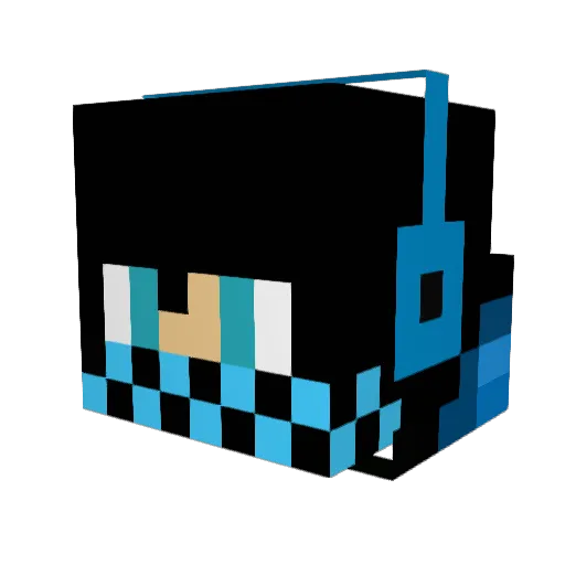 jMoNeY2769 Minecraft avatar head, 3D render