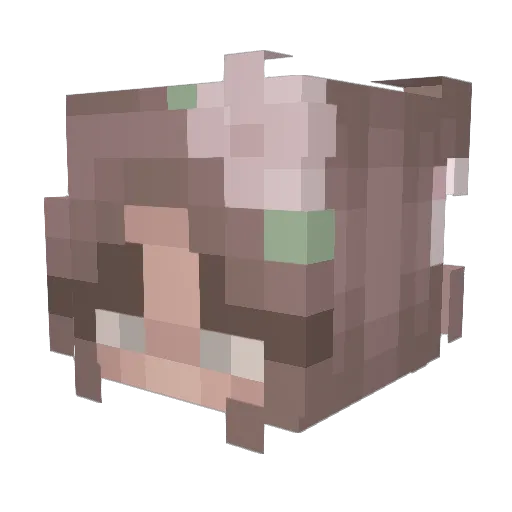 jOcz_ Minecraft avatar head, 3D render