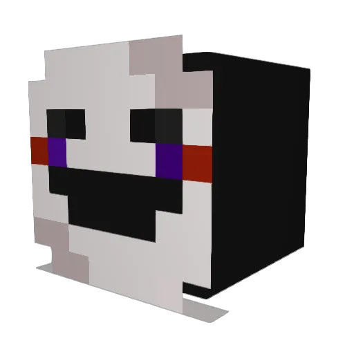 jWaveA8 Minecraft avatar head, 3D render