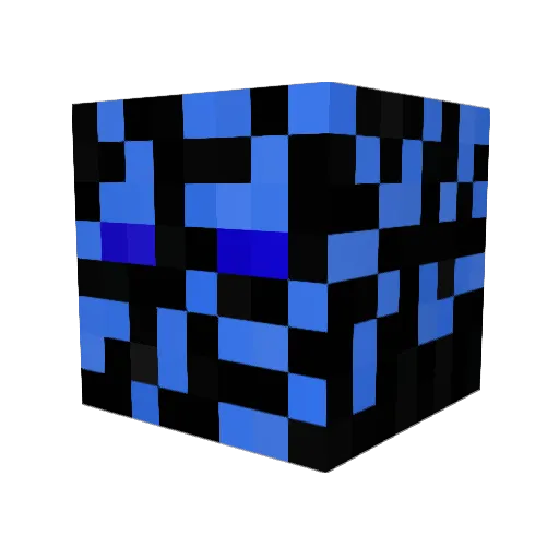 j__dog Minecraft avatar head, 3D render