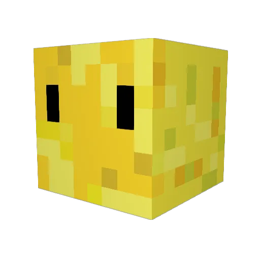 j_are04 Minecraft avatar head, 3D render