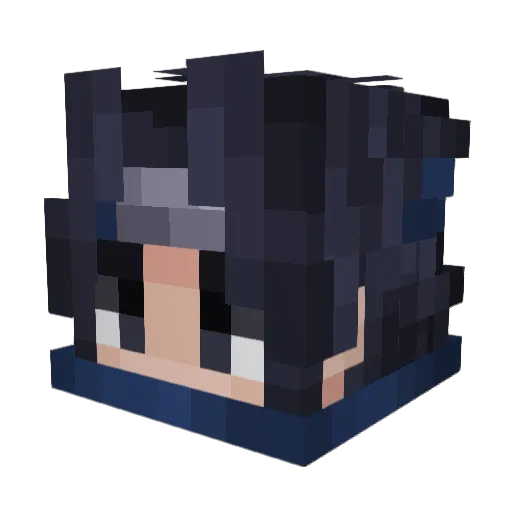 j_man245 Minecraft avatar head, 3D render
