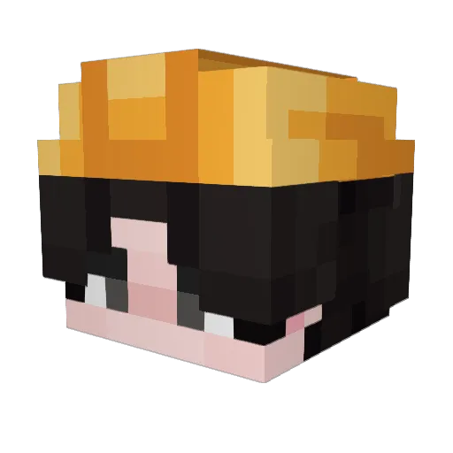 j_rock_69 Minecraft avatar head, 3D render