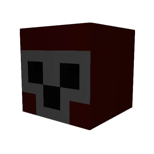 j_sharps Minecraft avatar head, 3D render