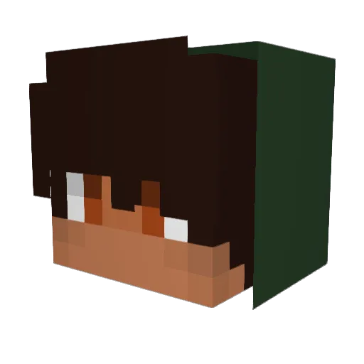 j_snow88 Minecraft avatar head, 3D render