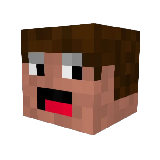 j_sper Minecraft avatar head, 3D render