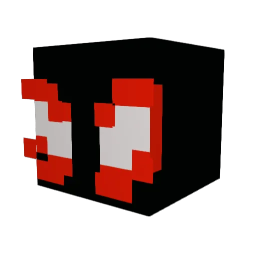 j_why_ Minecraft avatar head, 3D render