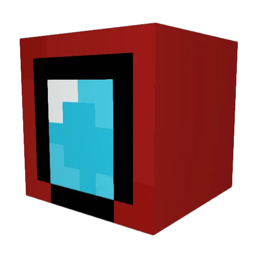 ja_corn Minecraft avatar head, 3D render