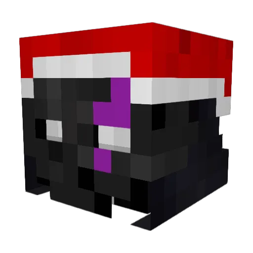 jaanzockt Minecraft avatar head, 3D render