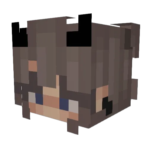 jabadajapro Minecraft avatar head, 3D render