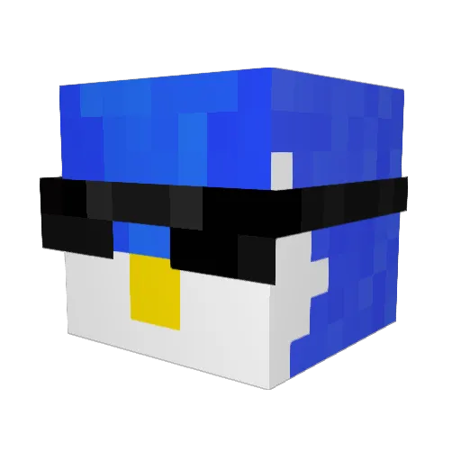 jabberman492 Minecraft avatar head, 3D render