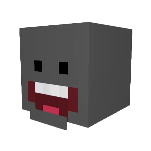 jablon2528 Minecraft avatar head, 3D render