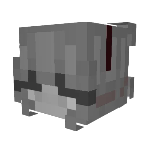 jabmeen Minecraft avatar head, 3D render