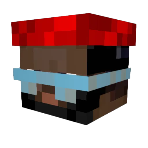 jabrwin Minecraft avatar head, 3D render