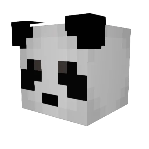jabuticaba10 Minecraft avatar head, 3D render