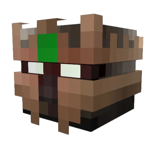 jac0b990 Minecraft avatar head, 3D render