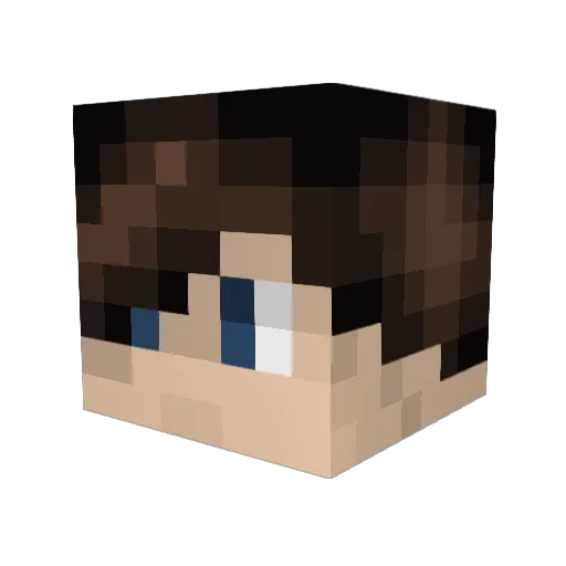 jacc_martinn Minecraft avatar head, 3D render