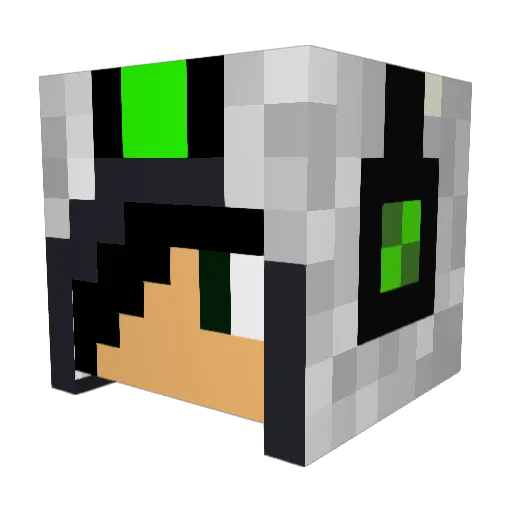jacco2014 Minecraft avatar head, 3D render