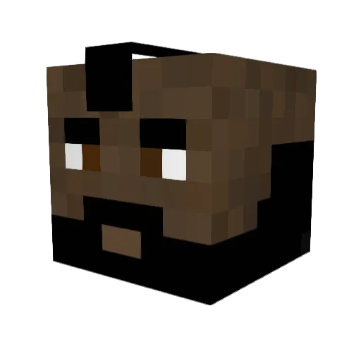 jace9797 Minecraft avatar head, 3D render