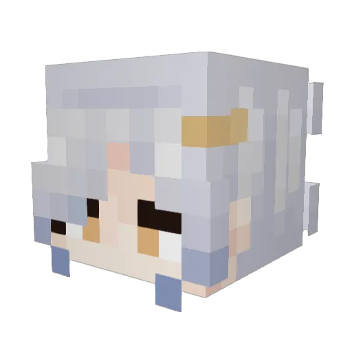jaceistuff Minecraft avatar head, 3D render