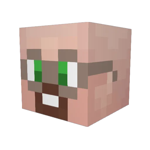jacek2610 Minecraft avatar head, 3D render