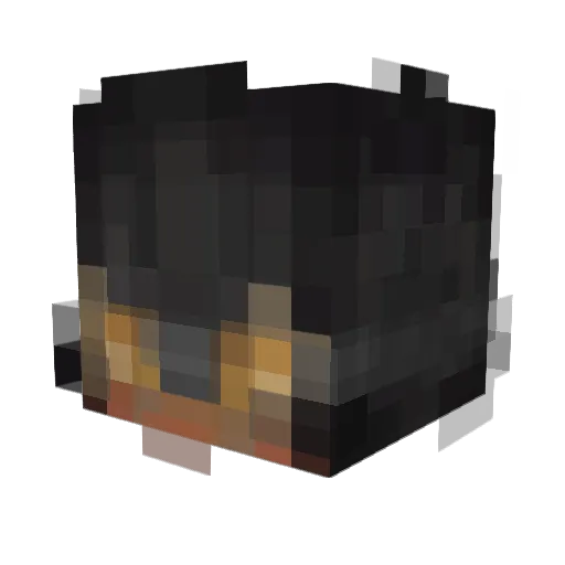 jaci_z Minecraft avatar head, 3D render