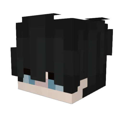 jacinto7 Minecraft avatar head, 3D render