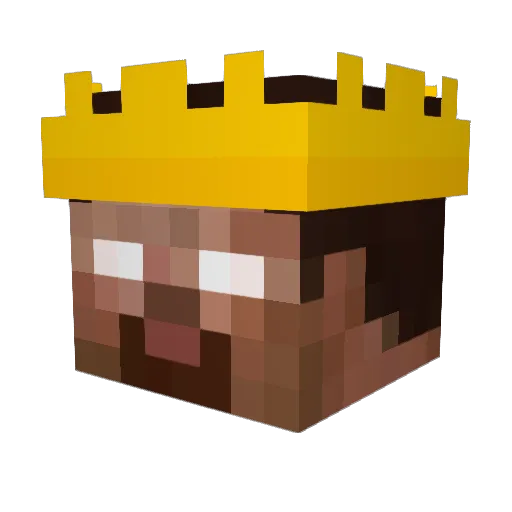 jacjoh15 Minecraft avatar head, 3D render