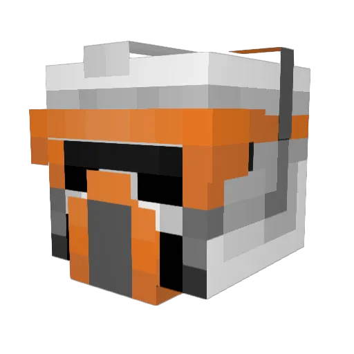 jack00 Minecraft avatar head, 3D render